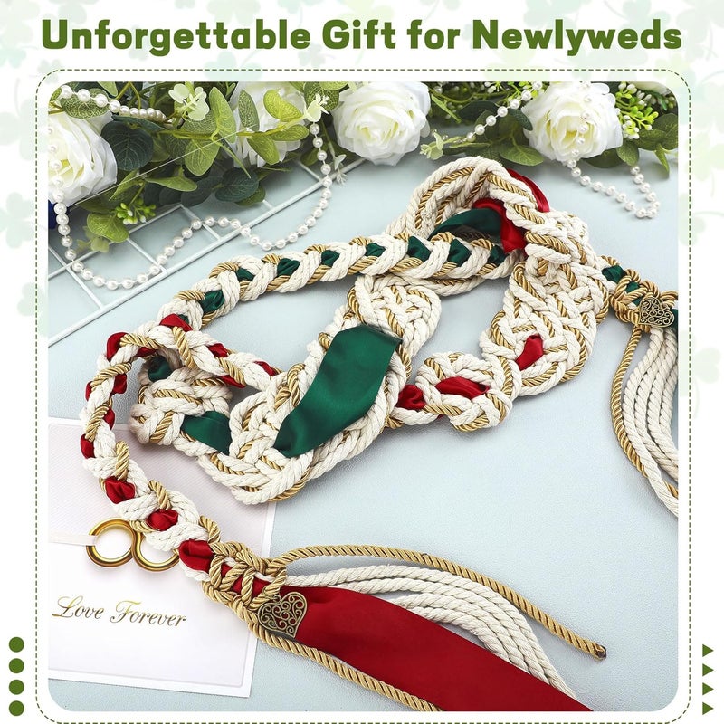 ReliThick Wedding Lasso Handfasting Cord for Wedding Ceremony Rustic Lasso Lazos Cord Traditional Catholic - Image 2